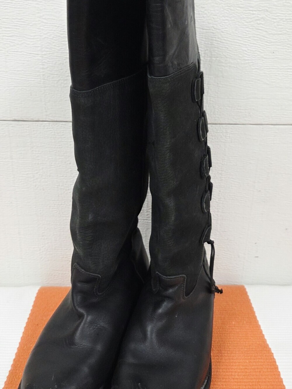 Blondo Canada wool lined Black Lace-Up Knee Boots 8 - Picture 10 of 13
